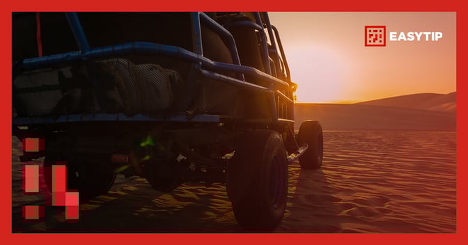 Digital tipping solution for the safari tour guides in the UAE